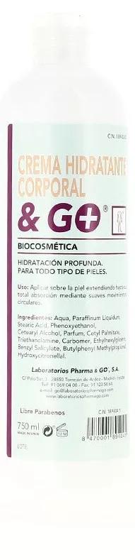 Rueda farma Creme Hidratante Corporal & go