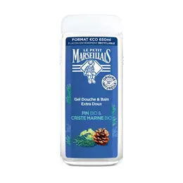 Le Petit Marseillais Gel Douche Extra Doux Pin Bio & Criste Marine Bio 650 ml