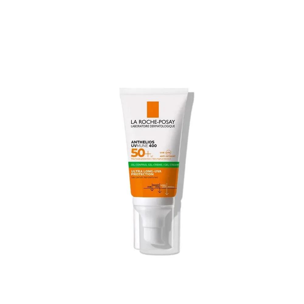 La Roche-Posay Anthelios Gel Crema Solare Viso XL Tocco Secco Con Profumo Anti-lucidità SPF50+ 50 ml