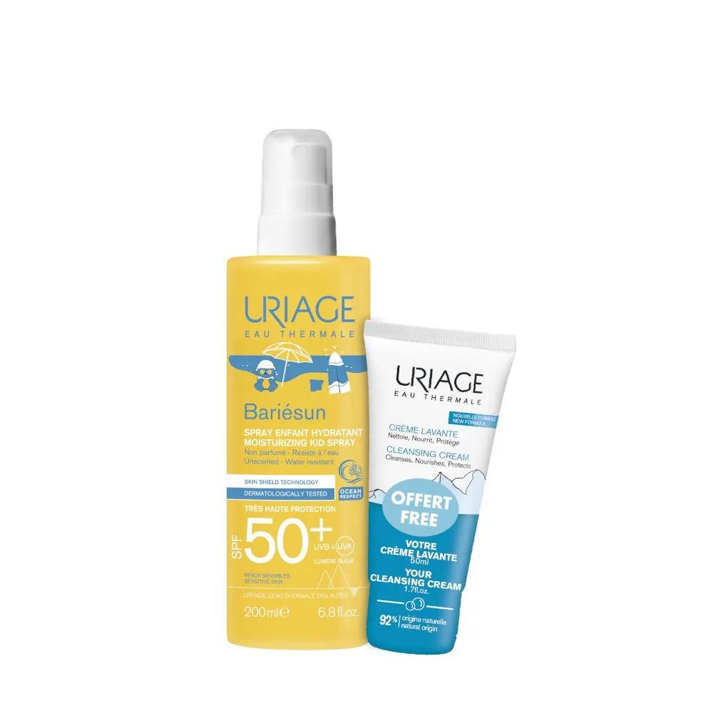 Uriage Bariésun Spray Bambino Idratante SPF50+ PROMO 200 ml + OMAGGIO Crema Lavante 50 ml