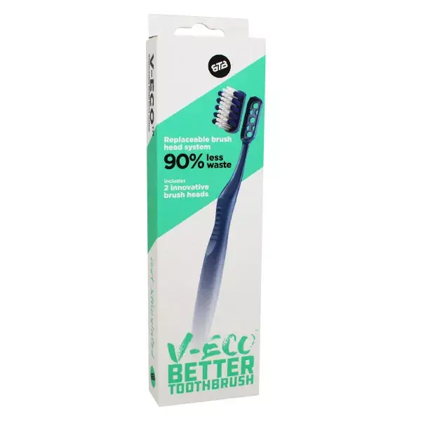 Better Toothbrush V-Eco Set de Démarrage Bleu