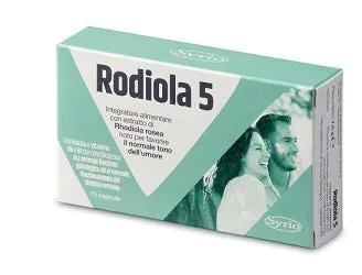 Rodiola 5 Integratore Sistema Nervoso 15 Compresse