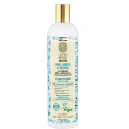 Natura Siberica - Apres-shampoing Menthe et Bouleau cheveux gras 400ml