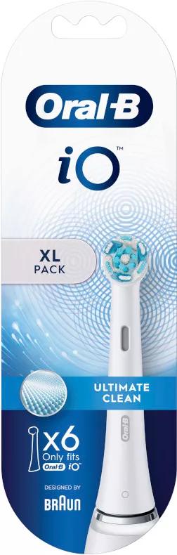 Oral-B Recambios Cepillo Eléctirco iO Ultimate Clean Pack 6 uds