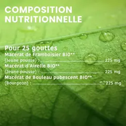 Santarome Bio - Tri Complexe de Bourgeons Ménopause Bio - Flacon de 30ml