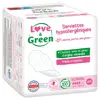 Love & Green Serviettes Hypoallergéniques Normal 14 unités