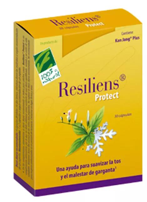 100% Natural Resiliens Protect 30 Cápsulas