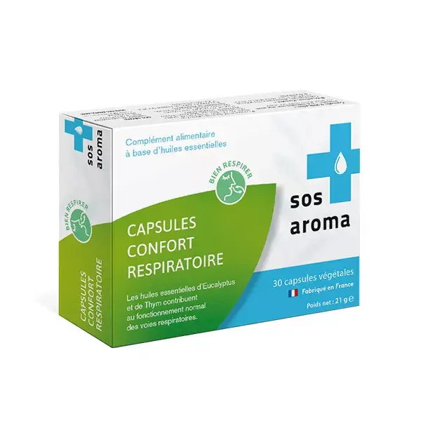SOS Aroma respiratoria comfort 30 capsule