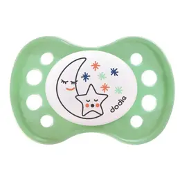 Dodie Sucette Anatomique Silicone Lune et Etoile 0-6m A29