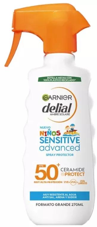 Garnier Delial Crianças Sensitive Advanced SPF50+ 270 ml