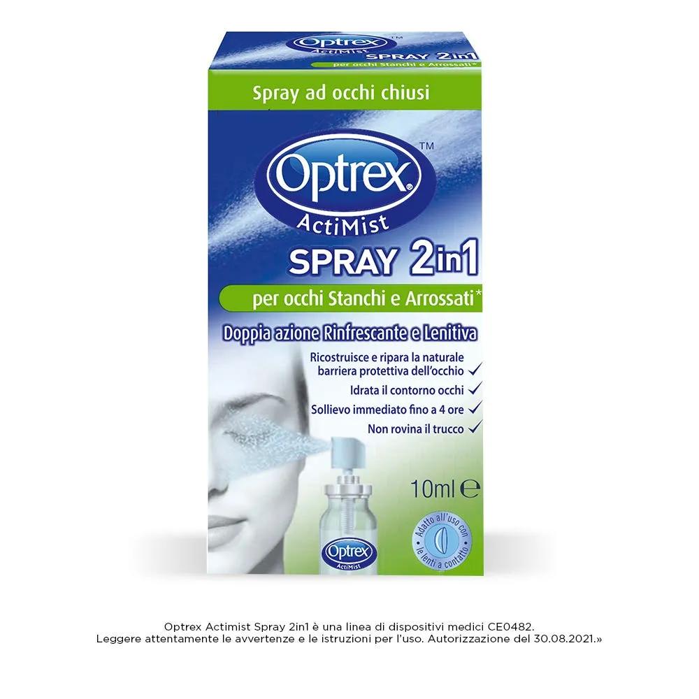 Optrex Actimist Spray 2in1 Occhi Stanchi e Arrossati 10 ml