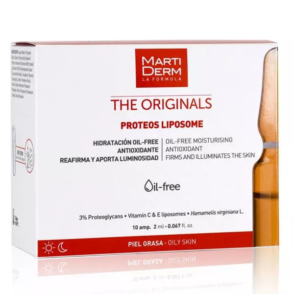 MartiDerm The Originals Proteos Liposome Formula Non Grassa Idratante 10 fialette