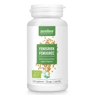 Purasana Fieno Greco 330mg Biologico 120 capsule