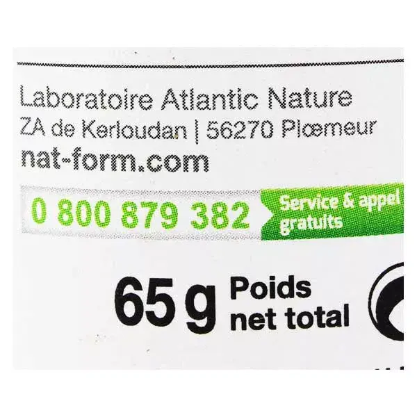 Nat & Form Naturellement spirulina Integratore Alimentare 200 capsule