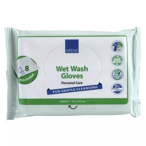 Abena Frantex Manopolae da Bagno Imbevute 15 x 22cm 8 unità