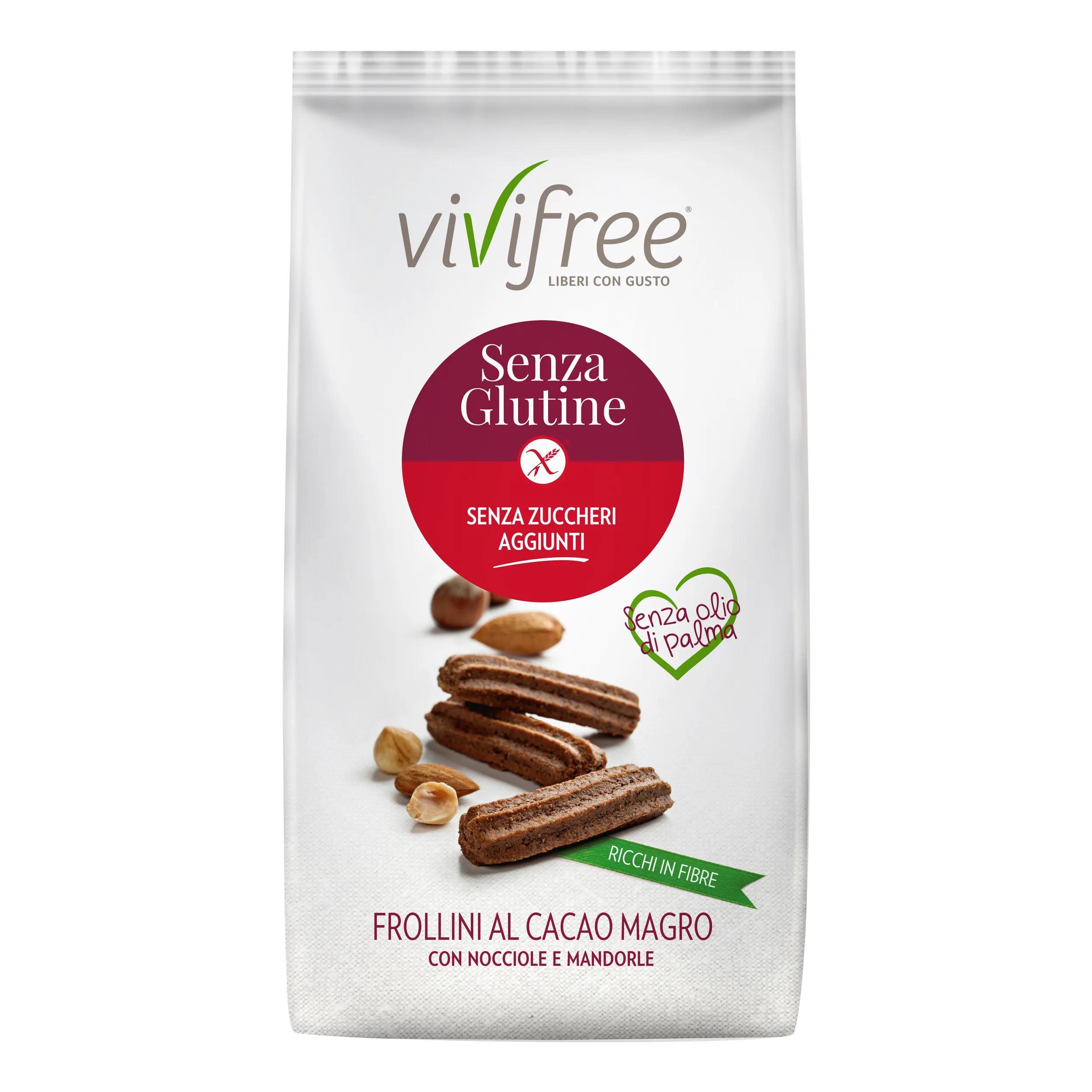 Vivifree Frollino Al Cacao Magro Senza Glutine 250 g