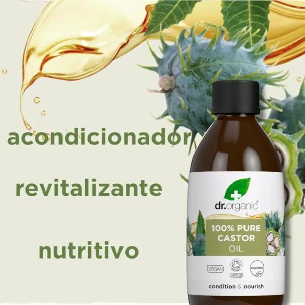 Dr. Organic 100% reines Rizinusöl 250 ml