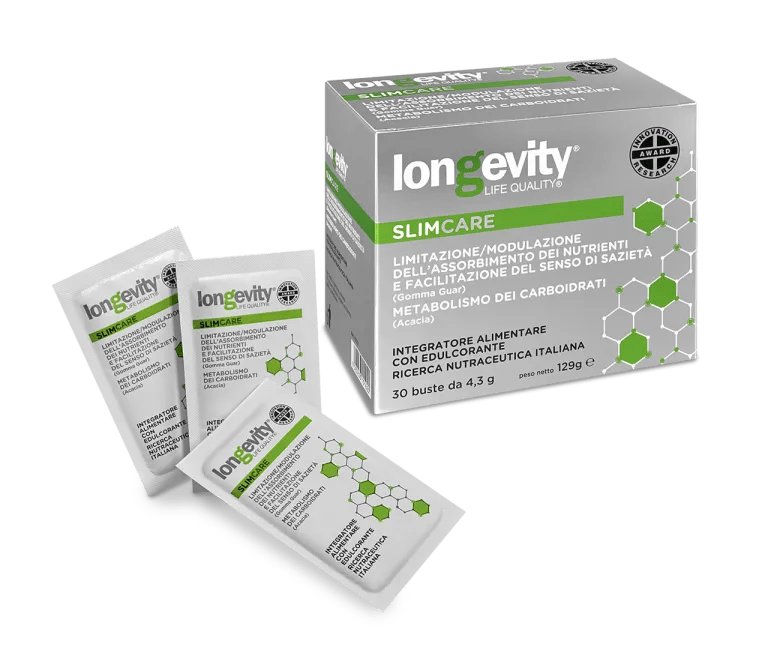 Longevity Slimcare Integratore Per Il Controllo Del Peso 30 Bustine