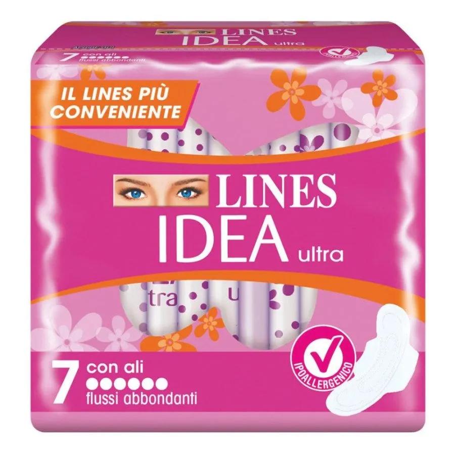 Lines Idea Ultra Assorbenti Flusso Abbondante 7 Pezzi