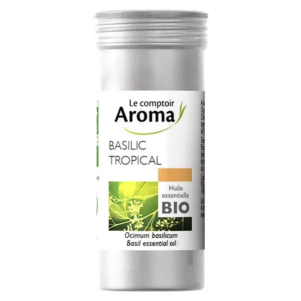 Le Comptoir Aroma Huile Essentielle Basilic Tropical Bio 10ml