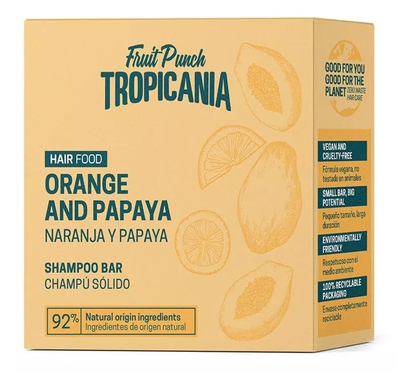 Solid Shampoo Papaya en Tropicania Sinaasappel 50gr