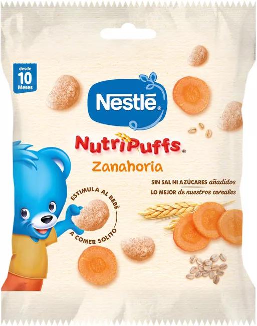 Nestlé Bolsita NutriPuffs Zanahoria +10m 7 gr