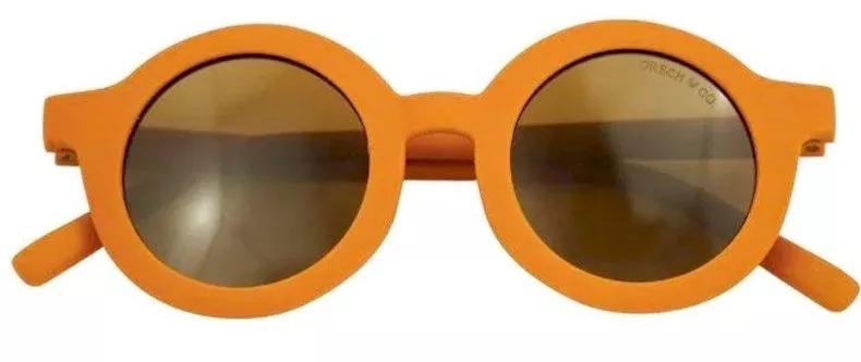Grech & Co Flexible polarisierte Sonnenbrille New Round Sienna 18m-8 Jahre