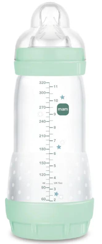 MAM Easy Start Anti-koliek Snelle Doorstroming Fles Felblauw +4m 320 ml