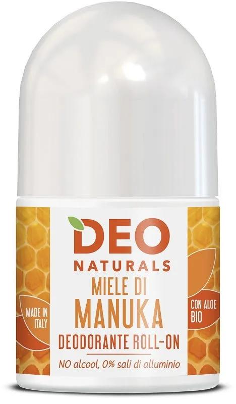 Deo Naturals Roll-on Miele di Manuka Deodorante 50 ml