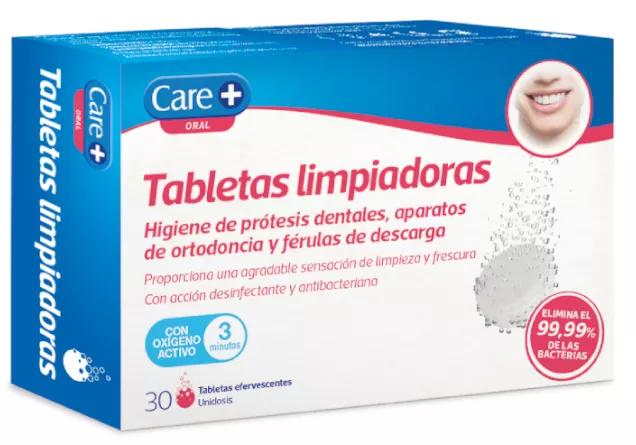 Care+ Tabletas Limpiadoras 30 uds