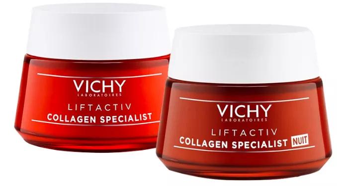  Vichy Liftactiv Collagen Specialist Creme de Dia 50 ml + Creme de Noite 50 ml