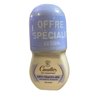 Rogé Cavaillès Deodorante ABSORB+ 48h Anti-Traccia Roll-On 50ml x2