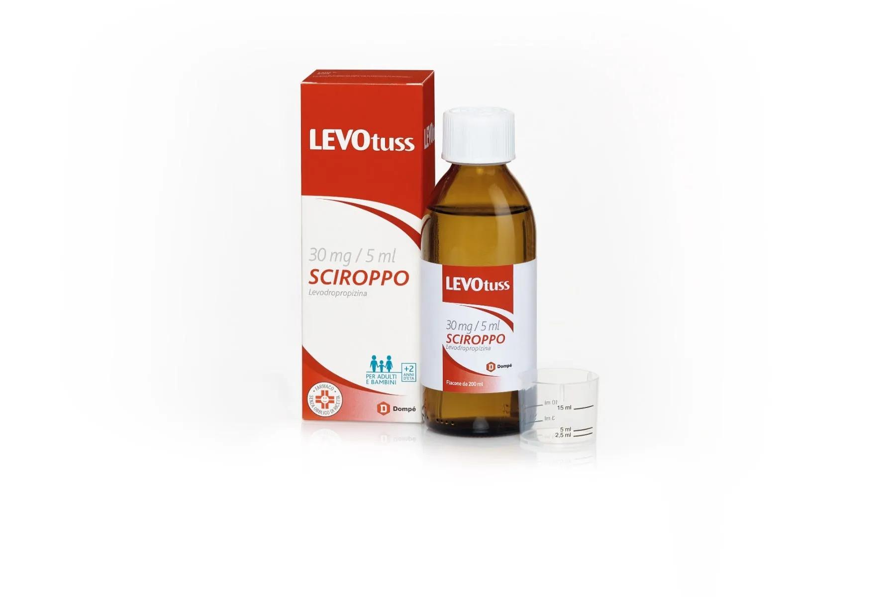 Levotuss Sciroppo 30 mg/5ml Levodropropizina 200 ml