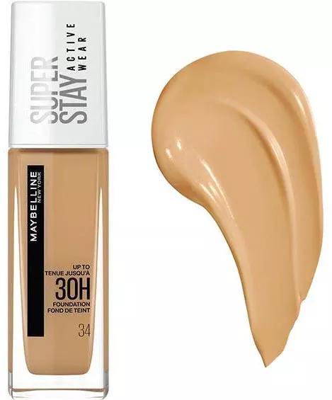 Maybelline Super Stay Activewear 30h Base Maquillaje 34 - Soft Bronze 30 ml