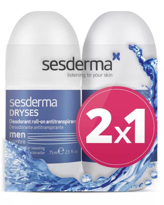 SESDERMA Dryses Deodorant Man 75ml DUPLO