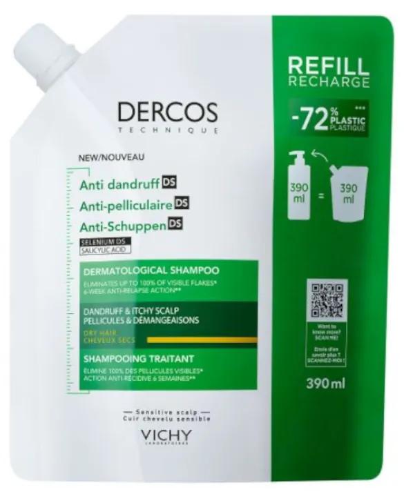 Vichy Dercos Technique Ecorefill Anti-Schuppen-Shampoo 390 ml