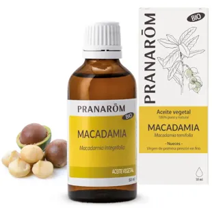 Vegetable oil BIO Macadamia Pranarôm 50 ml.