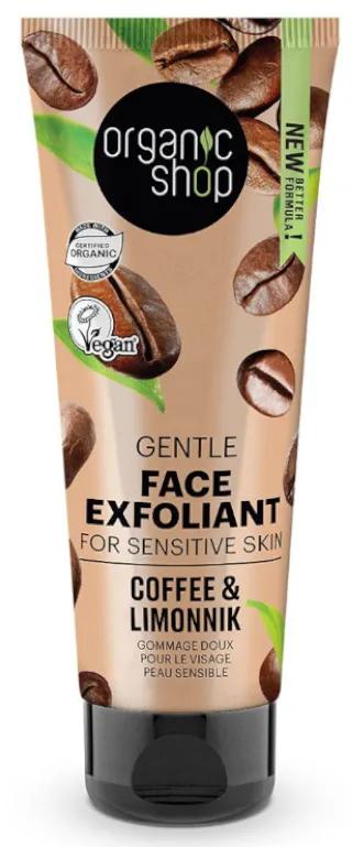 Organic Shop Gentle Coffee &amp; Schizandra Scrub 75 ml