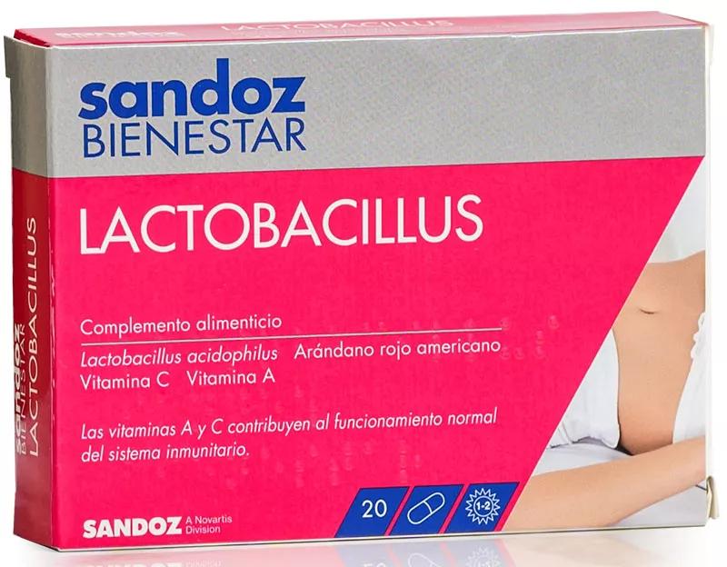Sandoz Bem Estar Lactobacillus 20 Cápsulas