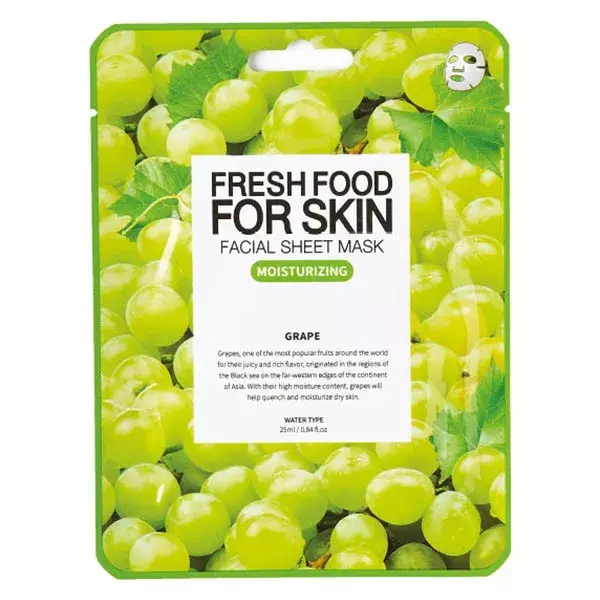 Superfood Fresh Food For Skin Grape Face Mask 25ml