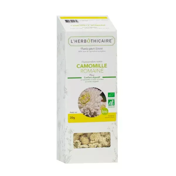 L' Herbothicaire Organic Roman Chamomile Herbal Tea 30g