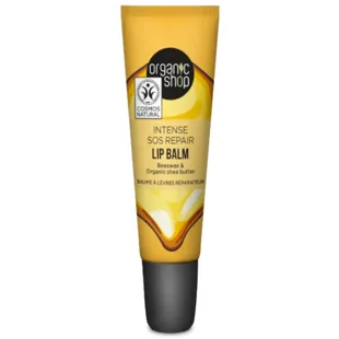 Organic Shop SOS Repairing Lip Balm Beeswax and Shea 10 ml