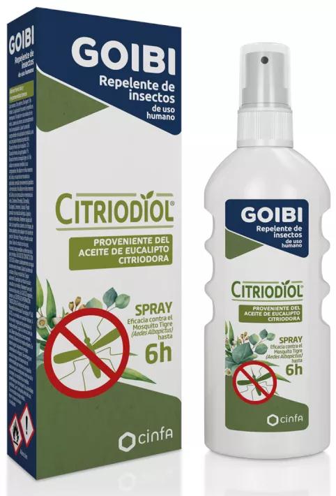 Goibi Citriodiol Repelente de Insetos +3 Anos Spray 100 ml