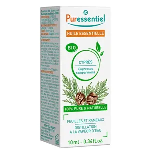 Olio essenziale di cipresso biologico Puressentiel 10 ml