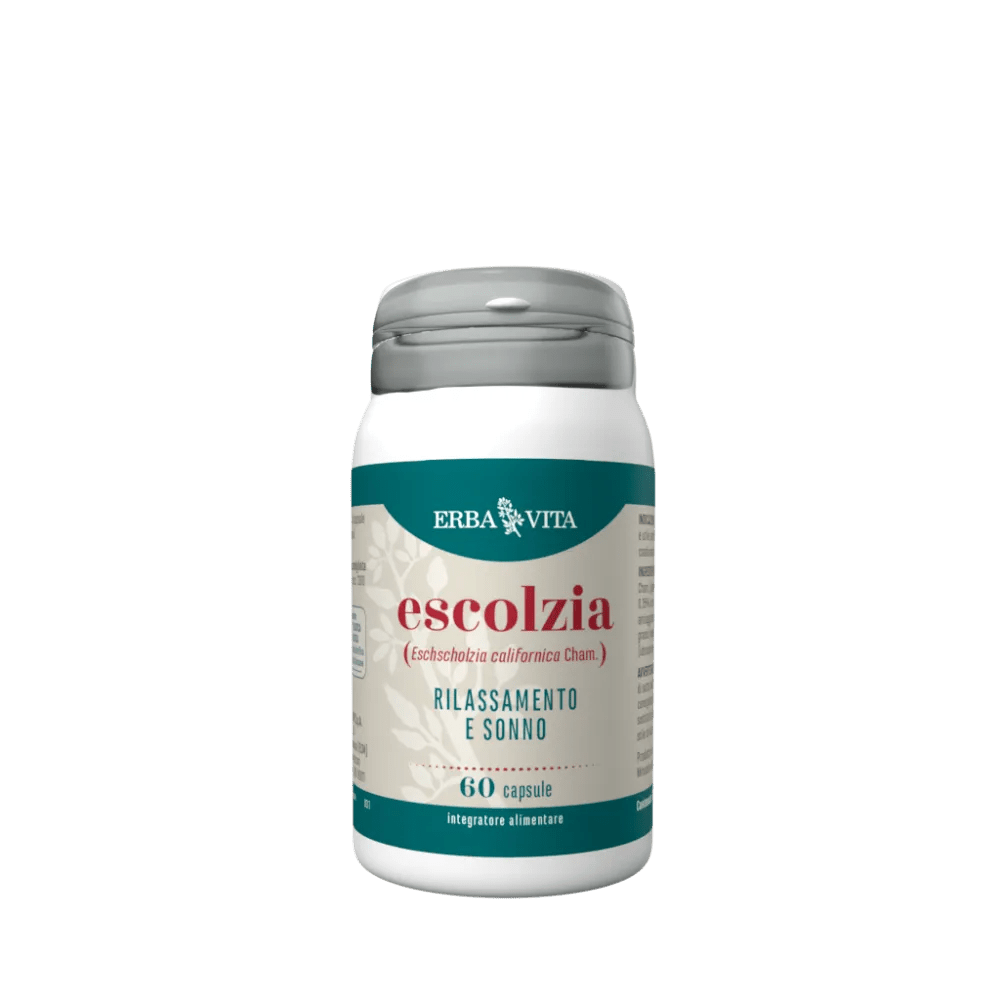 Erba Vita Escolzia Integratore Rilassante Per Sonno 60 Capsule