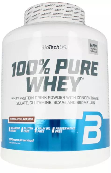 Biotech Usa 100% Pure Whey Chocolade 2270 gr