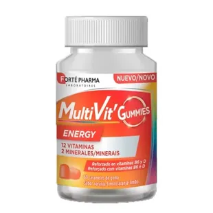 Forté Pharma Multivit Gummies Energie 60 Bonbons