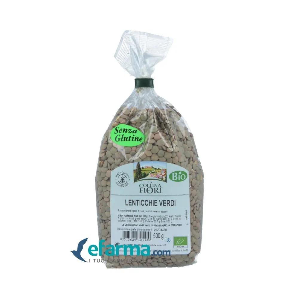 Cerreto Lenticchie Verdi Laird Senza Glutine 500 g