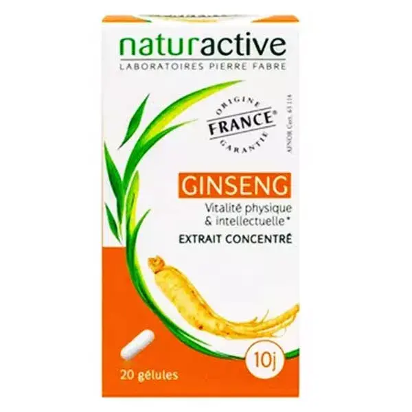 Naturactive Ginseng 20 gélules