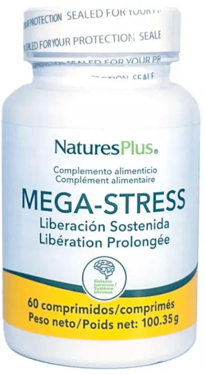 Natures Plus Mega-Stress 60 Tablets